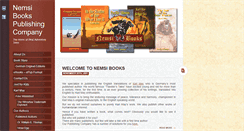 Desktop Screenshot of nemsi-books.com
